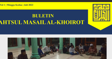 Buletin Bahsul Masail Al-Khoirot No. 2, Vol. 1, Minggu Kedua, Juli 2023